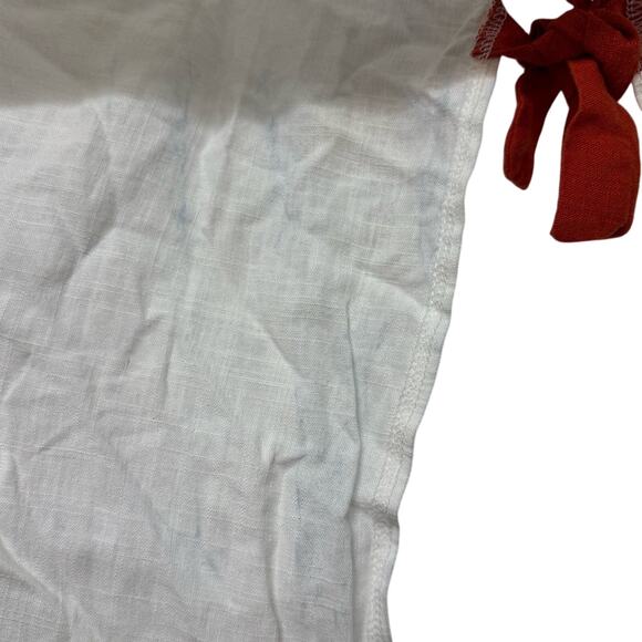 Loma Whale Bangkok Front Tie Sleeveless Hi Low Top Women’s Size Small - Picture 6 of 7